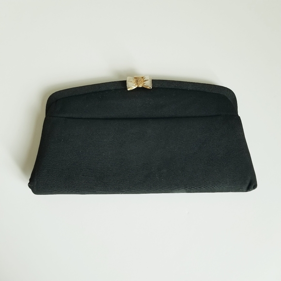 Vintage Bow Clutch Purse - Picture 3 of 7